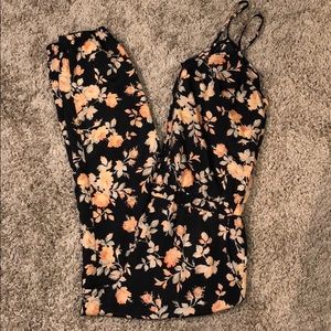 Floral parten jumpsuit